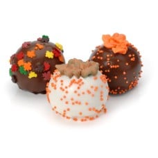 Autumn Leaves Belgian Truffle Cake Bons