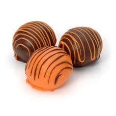 Tiger Stripes Belgian Truffle Cake Bons