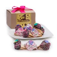Mother's Day Hand Dipped & Decorated Fortune Cookie Gift Box