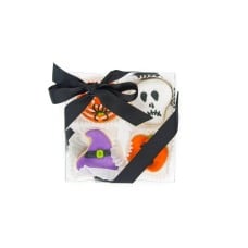 Halloween Mini Cookie Clear Gift Box- 4 pc