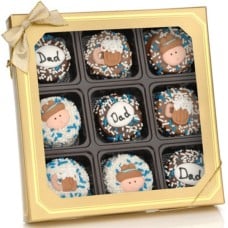 Fathers's Day Gold Window Box of 9