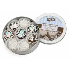 Winter Edition Tin of 16 Chocolate Dipped & Decorated OreosÂ®