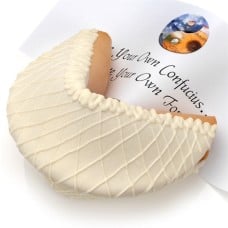 White Chocolate Lover's Super Giant Fortune Cookie