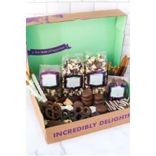 Double Decadence Mixed Chocolate Gift Box -42 Handmade Gourmet Treats