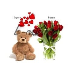 Spring love (Without glass vase)