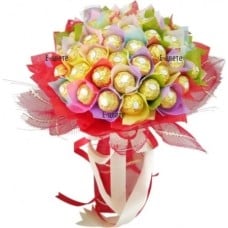 Chocolate bouquet - Rainbow