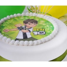 Printed Sponge Cake (26 Cm x 26 Cm)