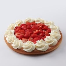 Fresh strawberry pie