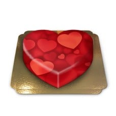 Cake heart-shaped core (Medium)