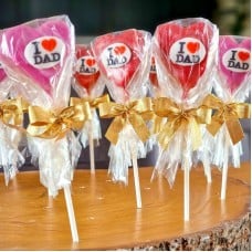 "I Love Dad" Cake-Pops (12 pcs)