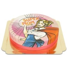 Pink Super Mom Cake (Medium)