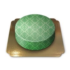 Patterned, green (Small ((18 cm) 6-8 pieces))