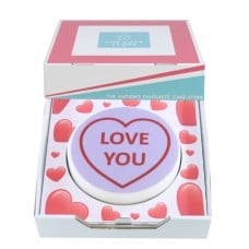 Love Heart Gift Cake