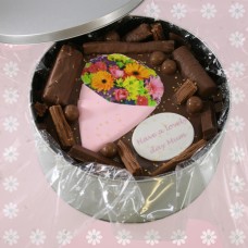 Bouquet Flowers Cake In-A-Tin