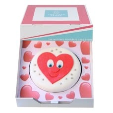 Sugar Heart Gift Cake