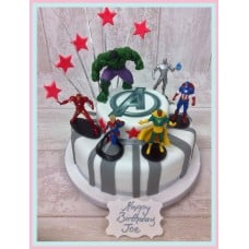 The Avengers Cake