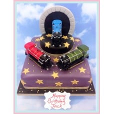 Trains Birthday Cake