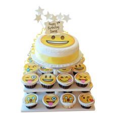 Emoji Cake Tower