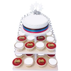 Corporate Logo Cake Tower