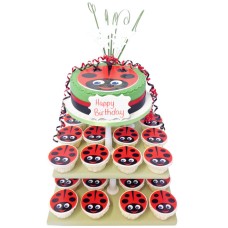 Ladybird Cake Tower
