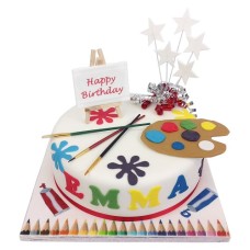 Artist Palette Cake