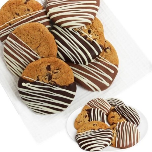 Belgian Dipped Chocolate Chip Cookies