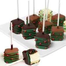 Christmas Cheesecake Pops
