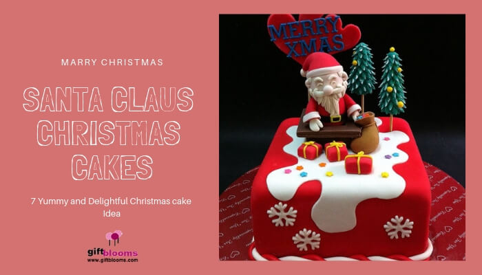 Santa Claus Christmas Cake