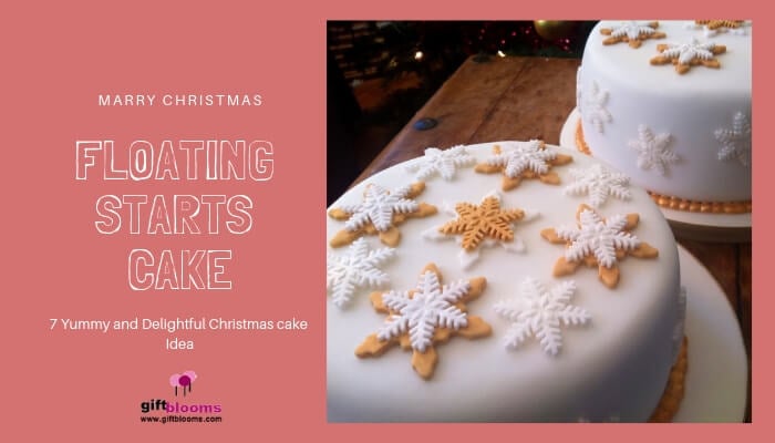 Floating Starts Cake