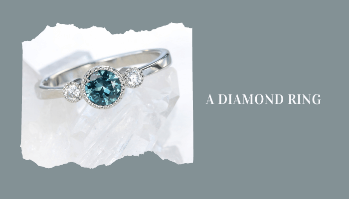 A diamond ring