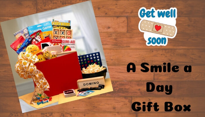 A Smile a Day Get Well Gift Box