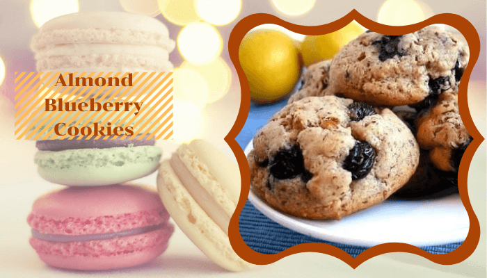 Almond Blueberry Cookies