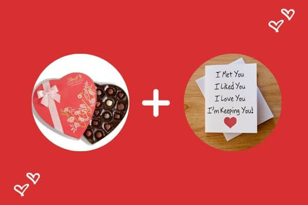 chocolate with message