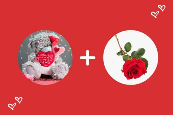 teddybearwithrose