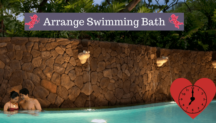 Arrange Swimming Bath