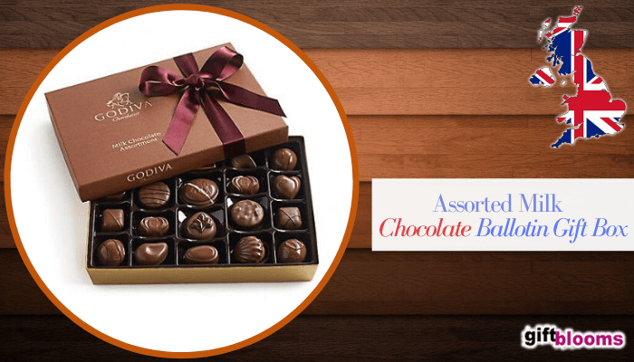 Assorted Milk Chocolate Ballotin Gift Box