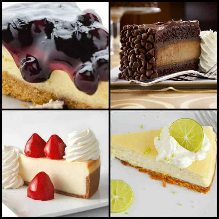 Available Types of Cheese Cake