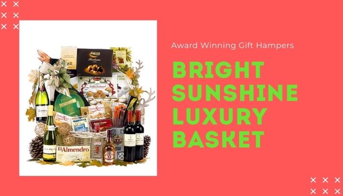 Bright Sunshine Luxury Basket