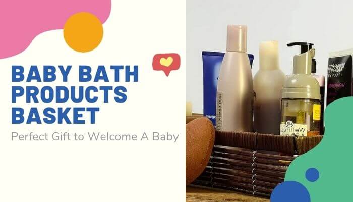 Baby Bath Products Basket