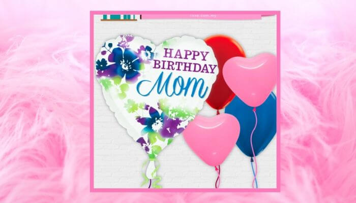 Birthday Balloons Delivery for Mom