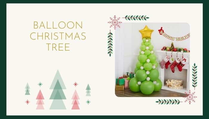 Balloon Christmas Tree