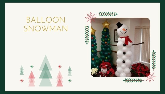 Balloon Snowman