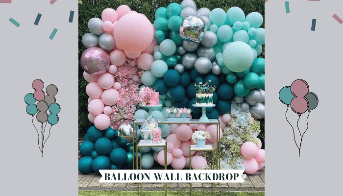 Balloon Wall Backdrop