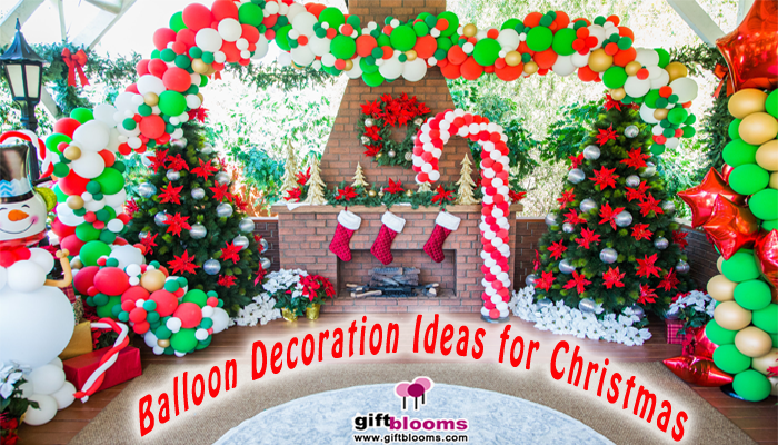 Balloon Decoration Ideas for Christmas Celebration