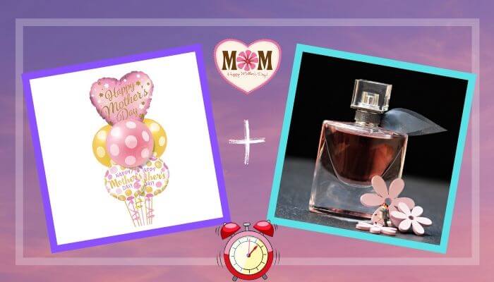Balloons and Perfume Combo