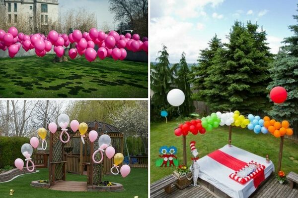 Balloons For Garden Decoration
