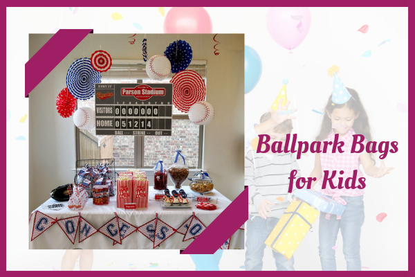 Ballpark Bags for Kids