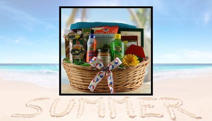 Beach Gift Basket