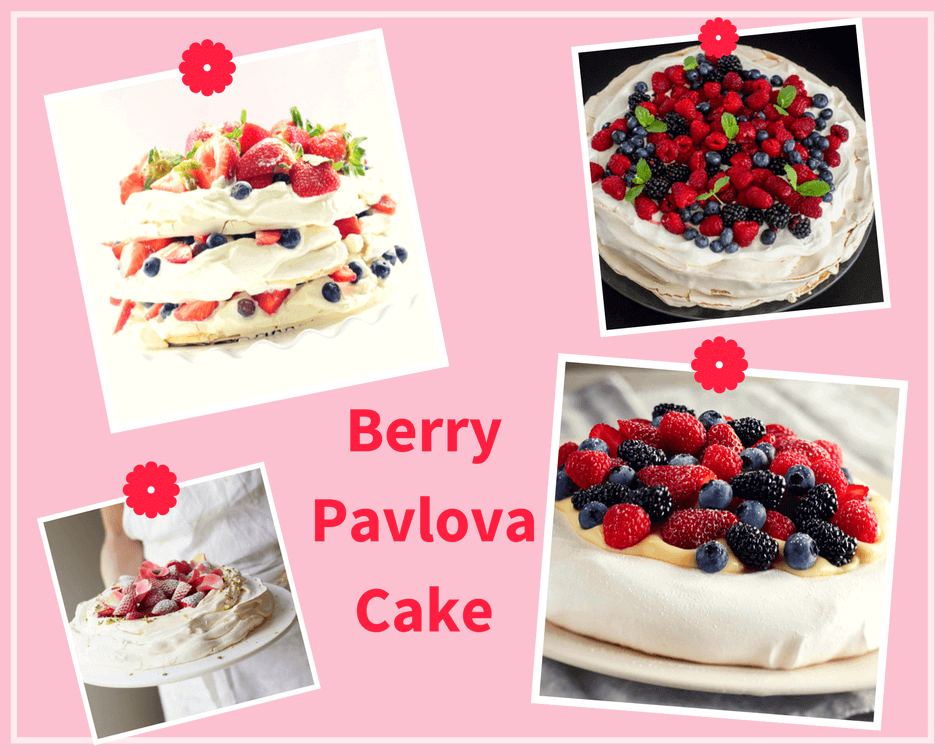 Berry Pavlova Cake