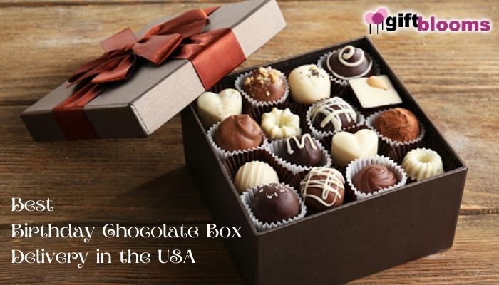 Best Birthday Chocolate Box Delivery in the USA